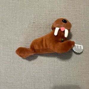 Coca-Cola Walrus Plush – Vintage Collectible with Bottle & Tag